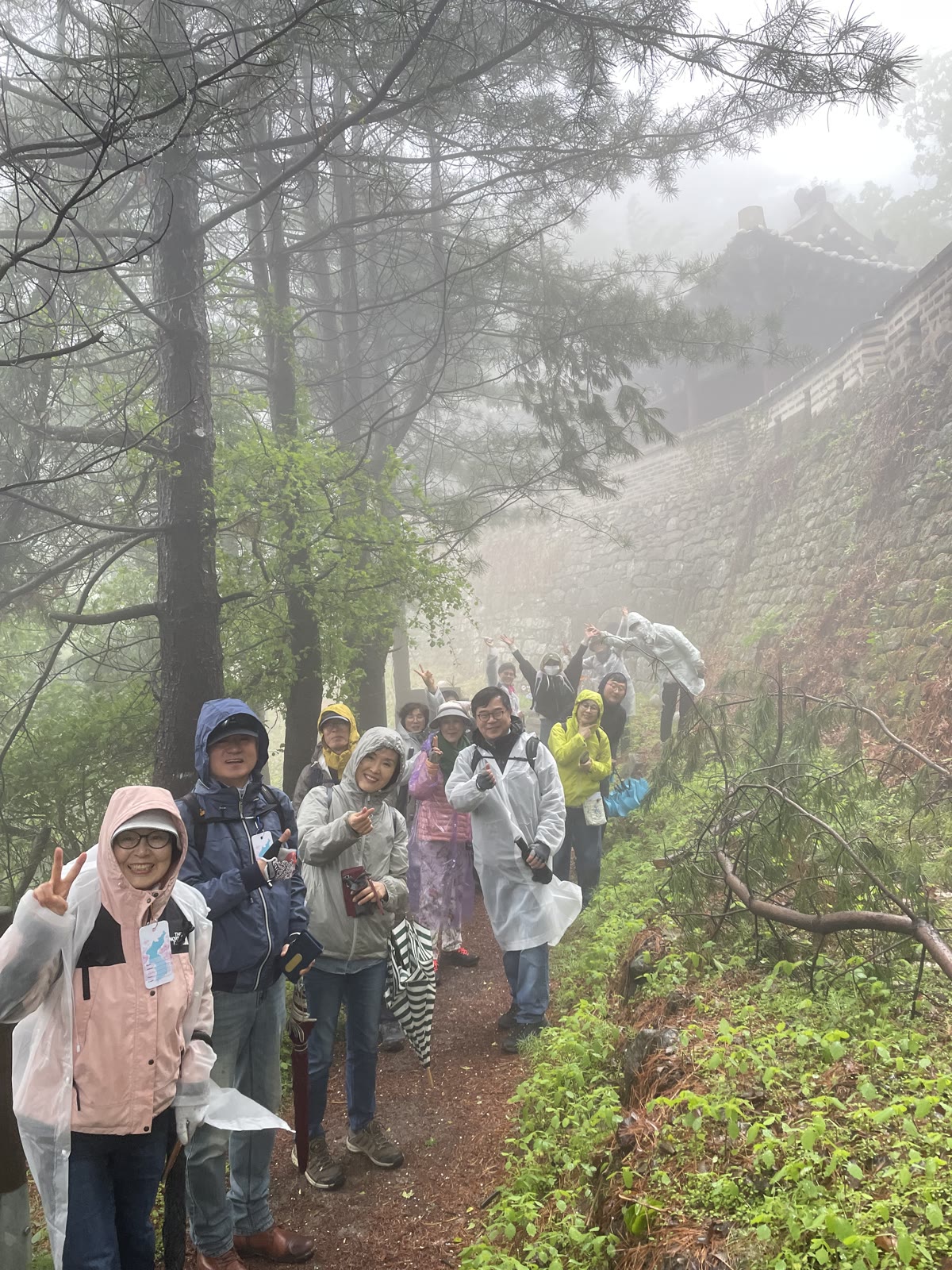 움직이는 평화학교 남한산성 평화영성순례 참가자들